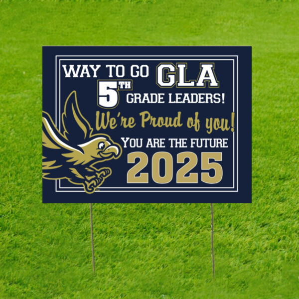 5th Grade Yard Sign Thumbnail