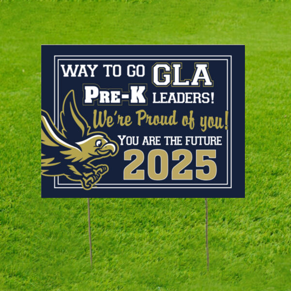 Pre-K Yard Sign Thumbnail
